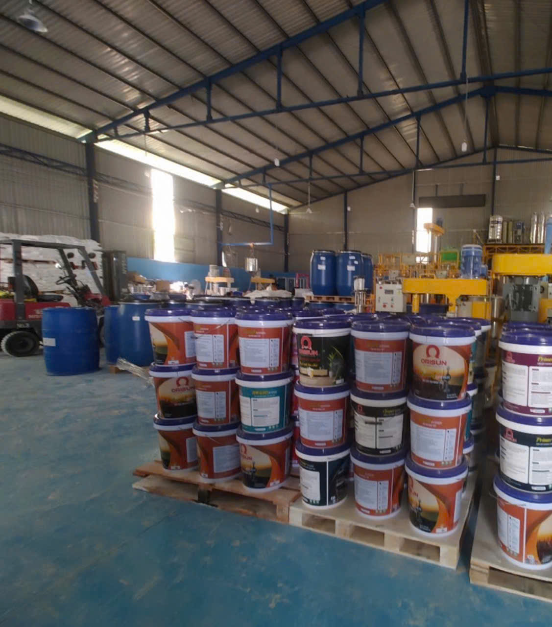 kho sơn chống nóng mái tôn hcm