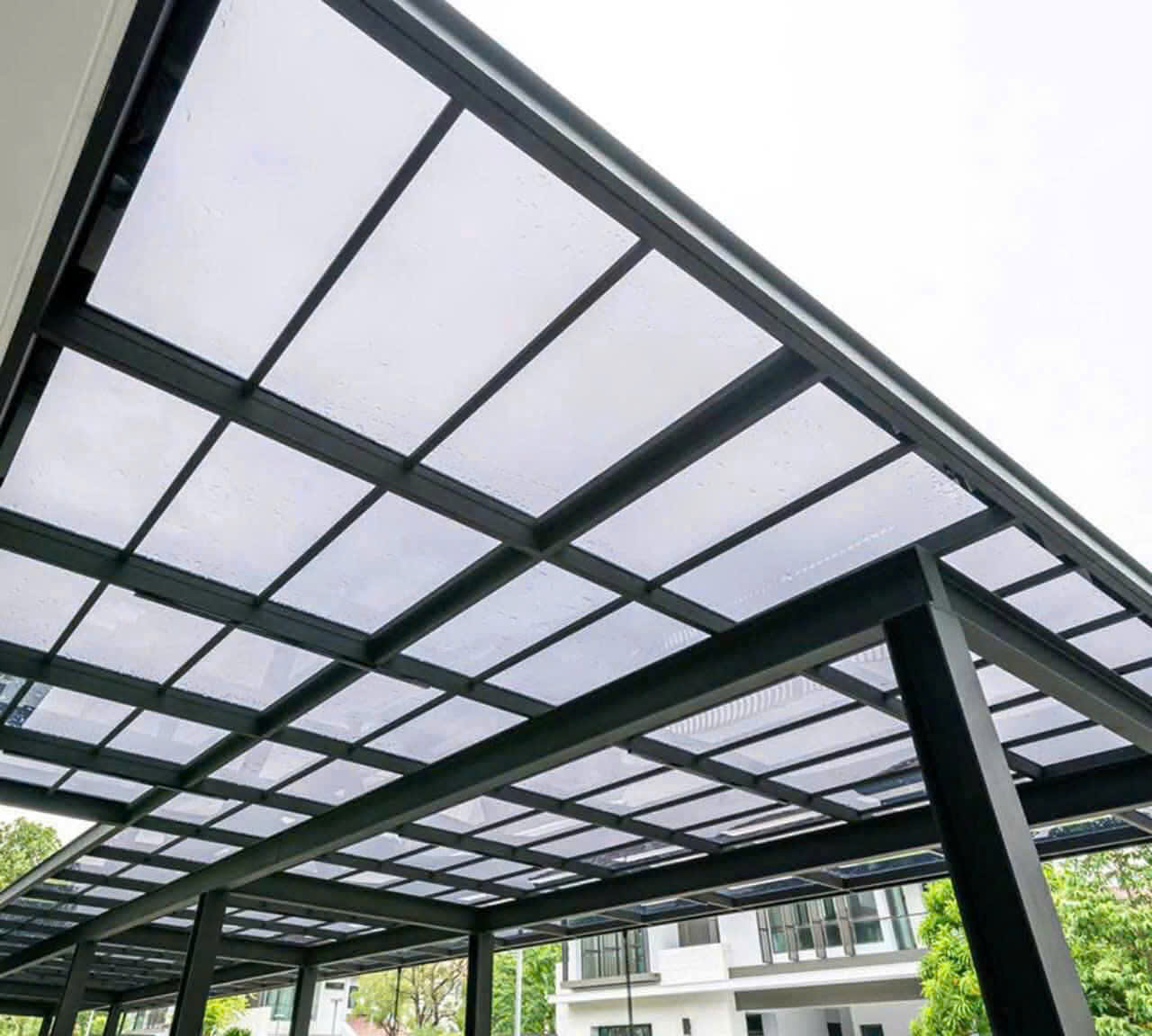 Thi Công Mái Che Poly Đặc Quận 3 Chuyên Nghiệp, Lấy Sáng