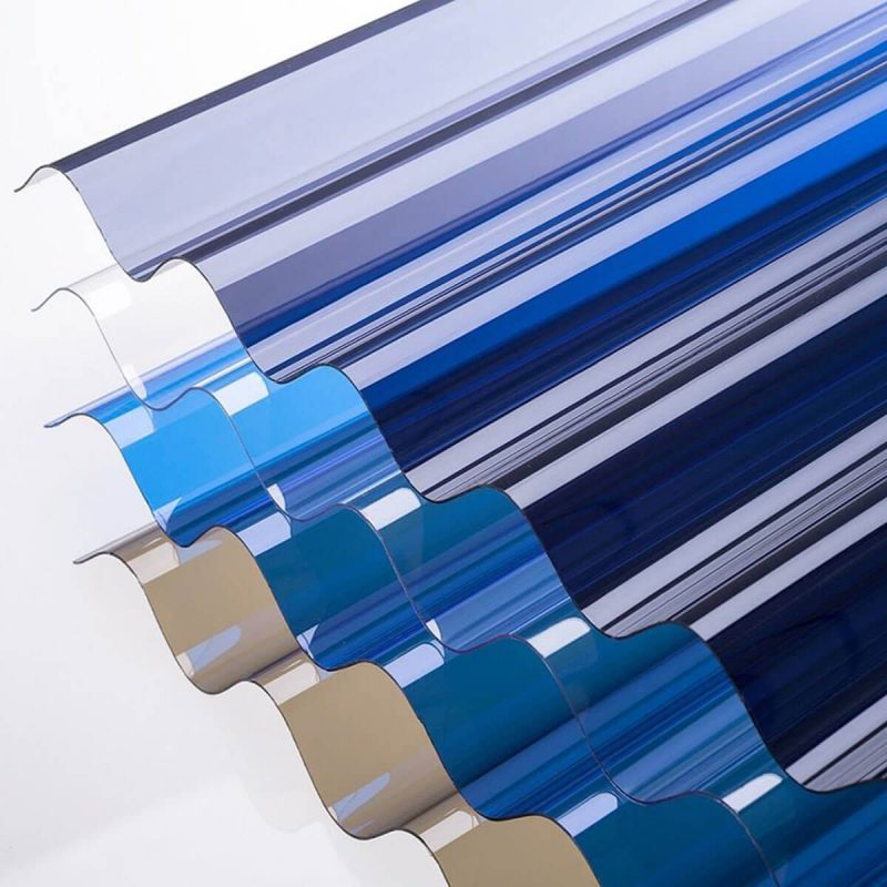 Tôn Nhựa Lấy Sáng 9 Sóng 1mm