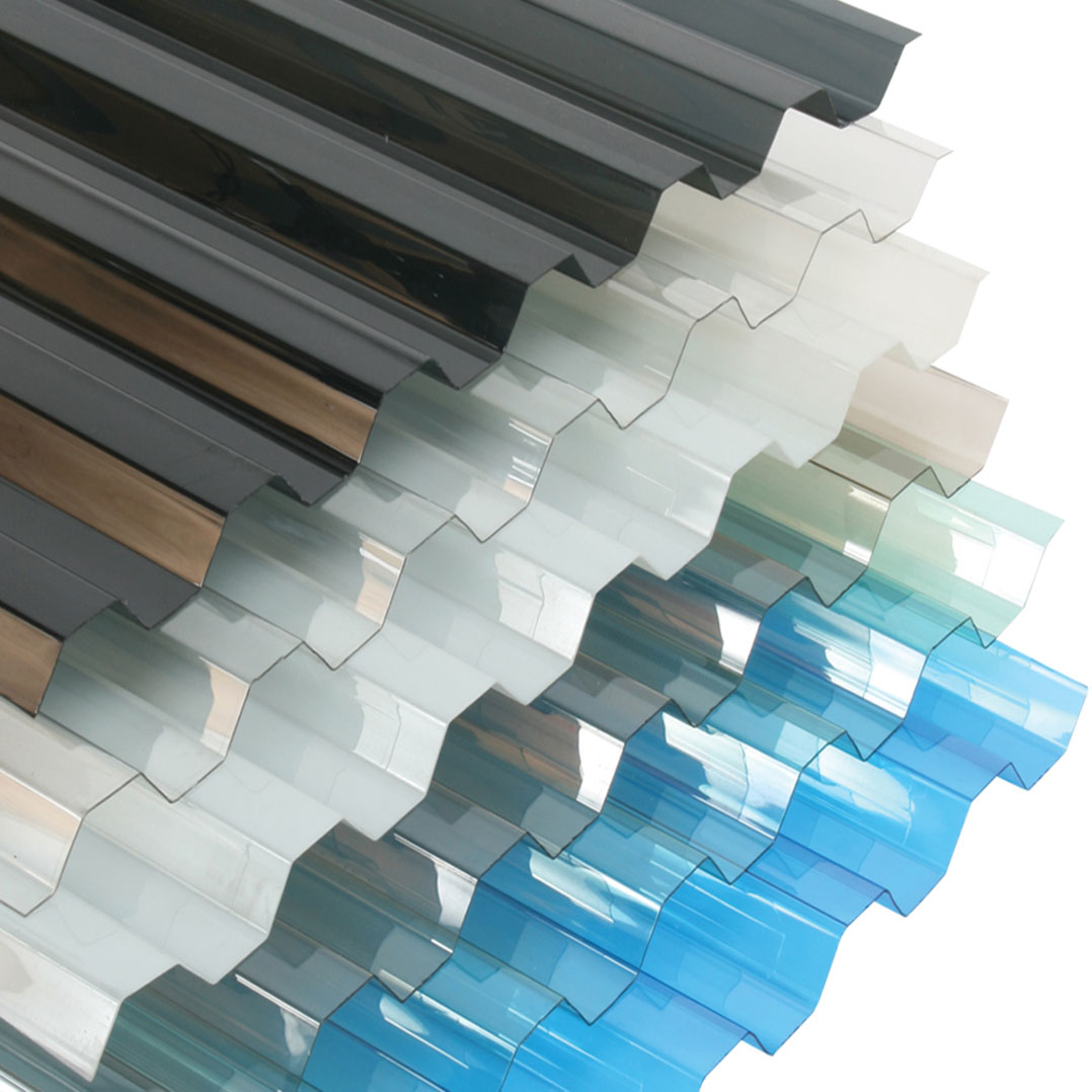 Tôn Nhựa Lấy Sáng 9 Sóng 2.5mm