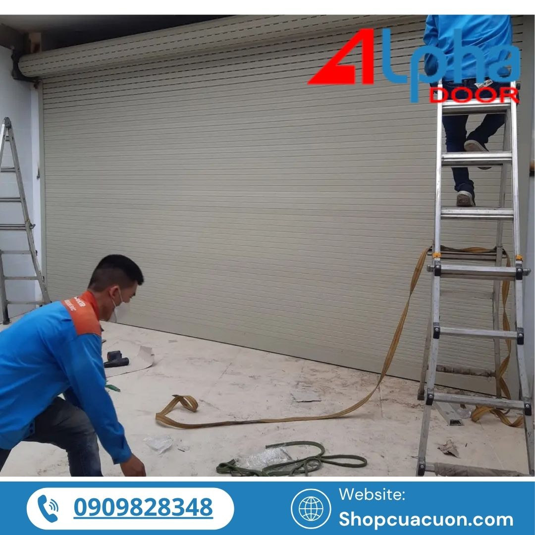 Cửa cuốn kho xưởng công nghiệp giá tốt