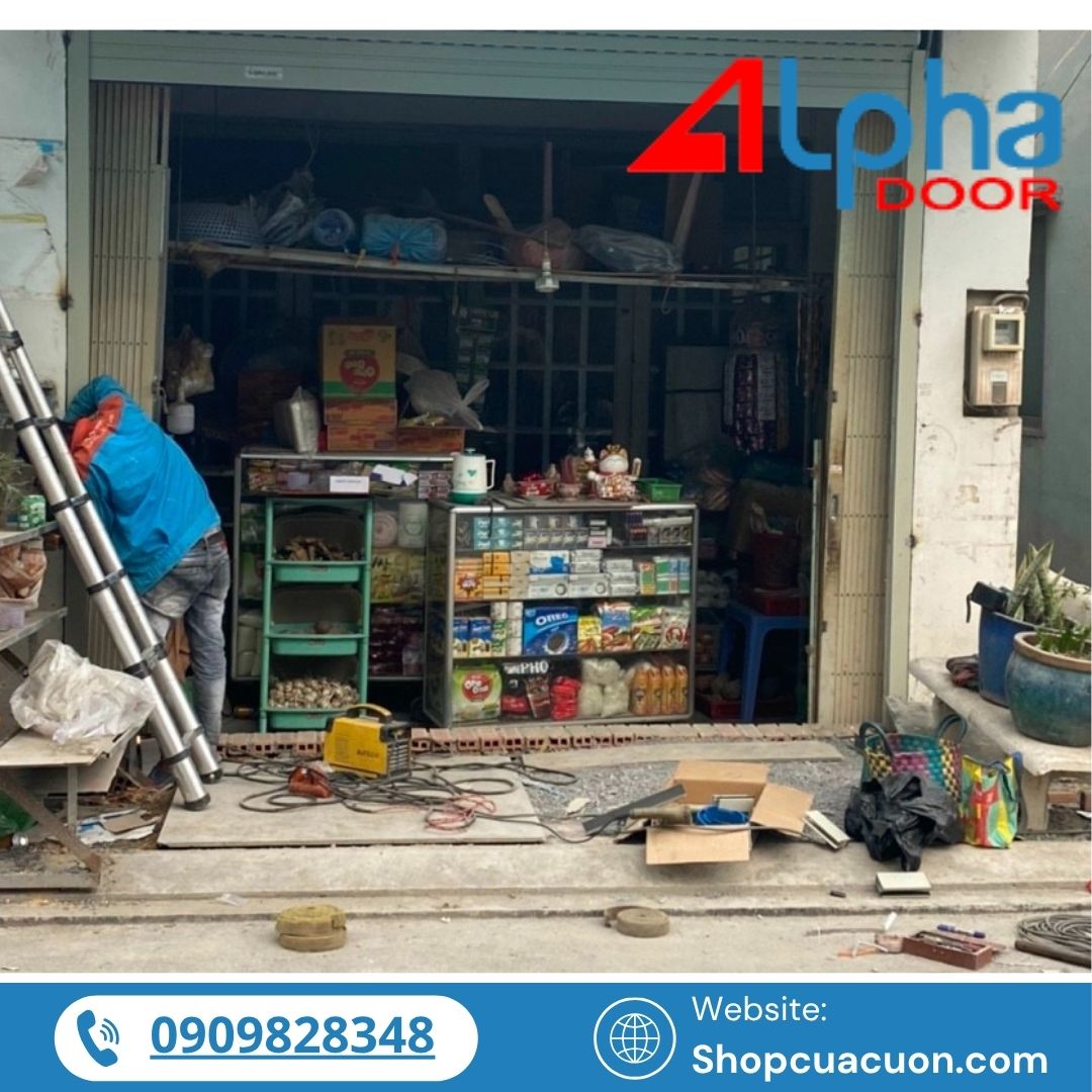 Cửa cuốn Đức Alpha Door chất lượng cao