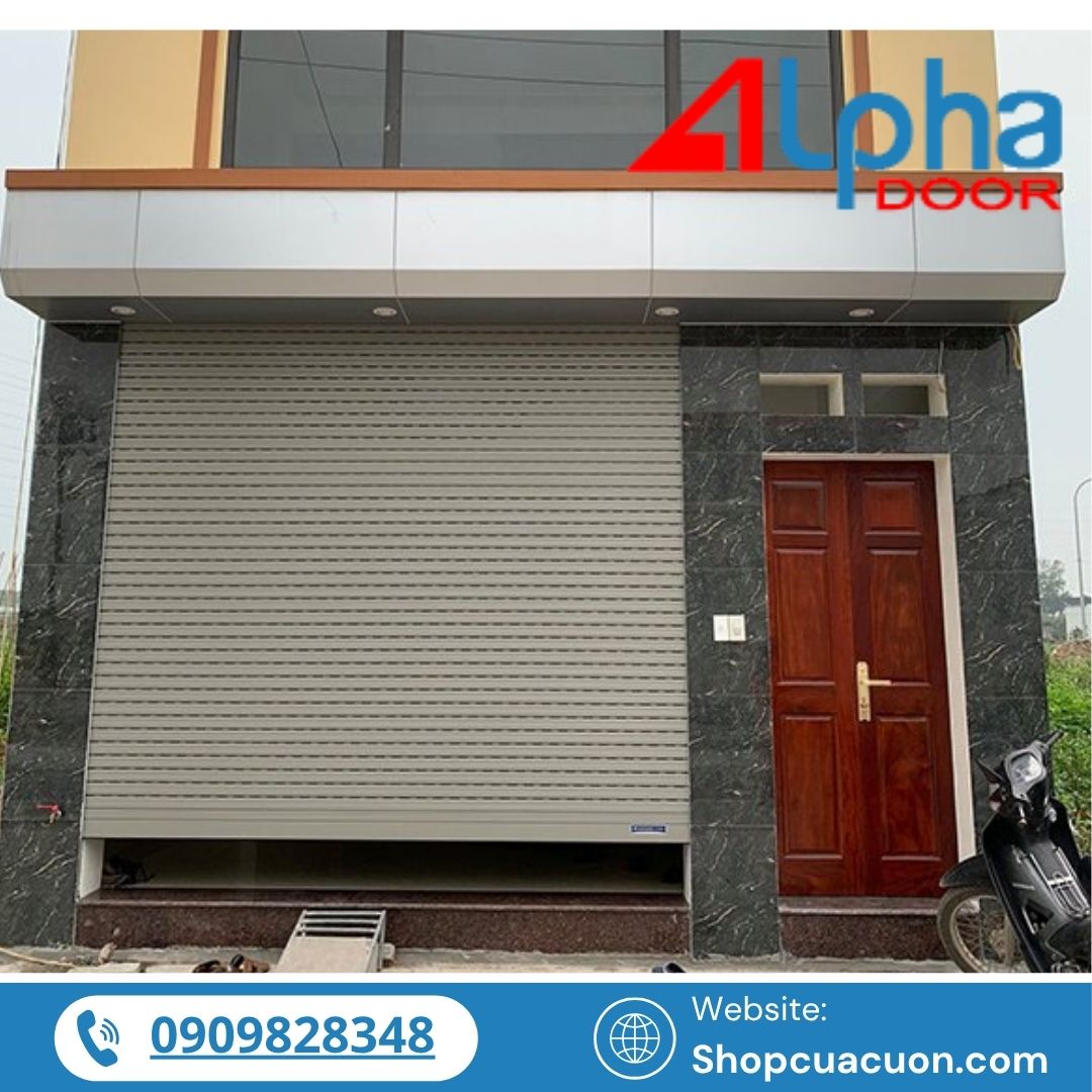 Kinh nghiệm chọn cửa cuốn cho nhà mặt tiền